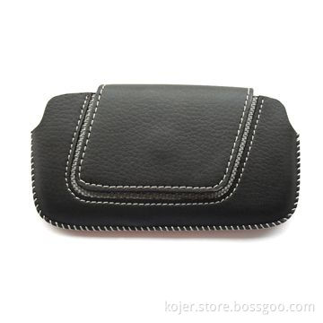 Horizontal Case for Nokia, Made of PU Material, Inside with Pull-tab and Hidden Magnetic Button